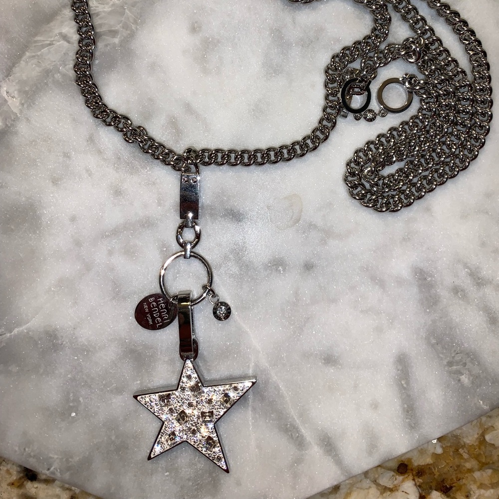 Henri bendel bendel rocks star pendant necklace